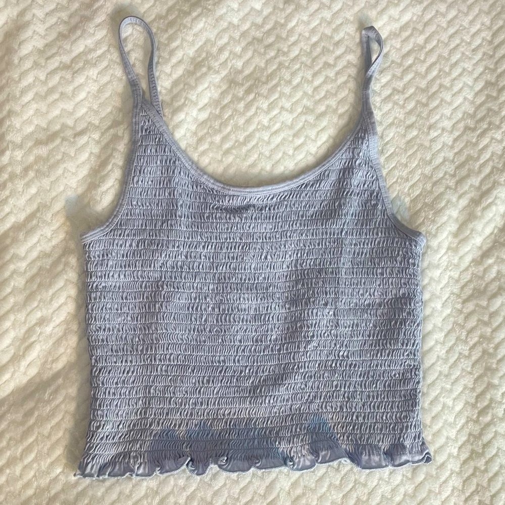 Hollister Baby Blue Tank Top
